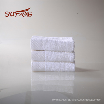 Bordado logotipo borda de cetim 100% toalha de banho turca algodão terry em tamanho 70 * 140 cm